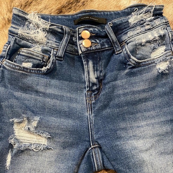 Petite Denim Bells - Picture 2 of 4